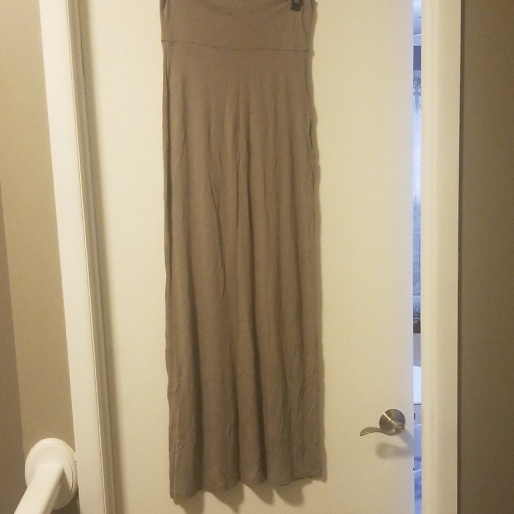 Tan maxi skirt